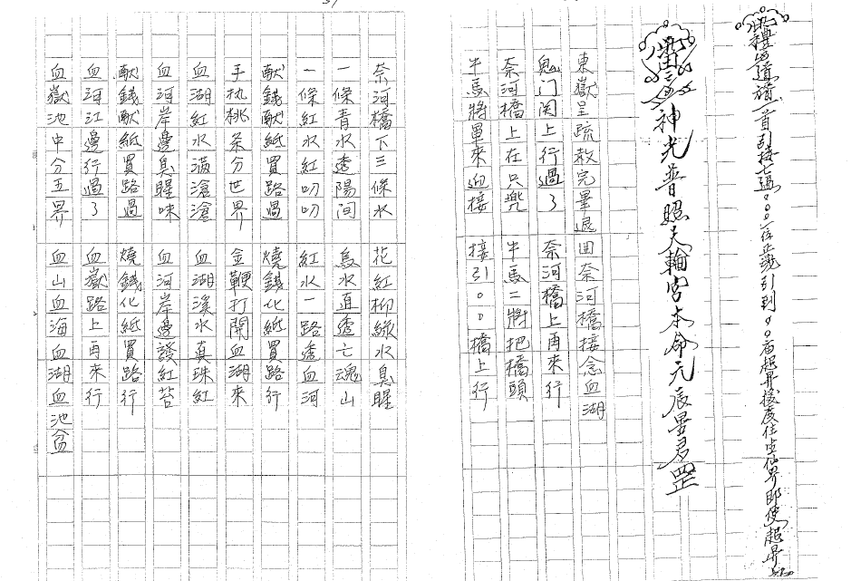 三清道院《闾山法派落阴引魂法科讲义》  31页