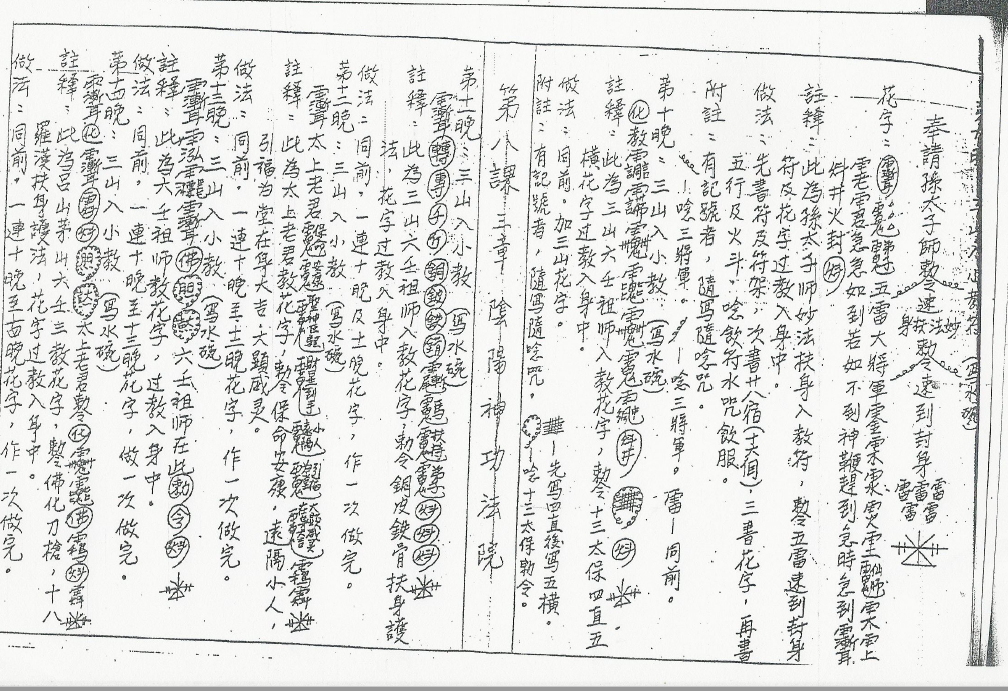 阴阳神功学院全套《三山空上课程》  41页  电子版