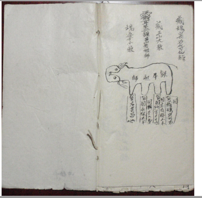 民间法脉《广东白莲法本二》34页   电子版