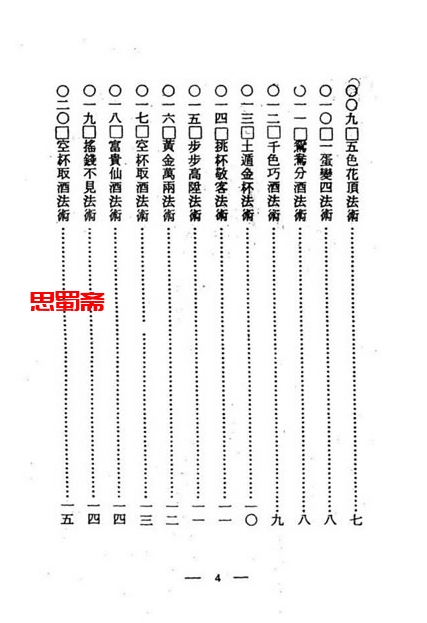 首都公开—风阳府江湖法师总箓/分解步骤
